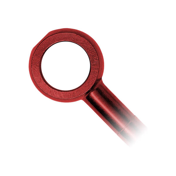 Ringauge Edelstahl Rot