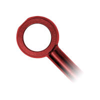 Ringauge Edelstahl Rot