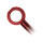 Ringauge Edelstahl Rot