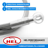 HEL Stahlflex Turboleitungen, &Ouml;l &amp; Wasser, Mitsubishi Lancer Evo 4, 5, 6, 7, 8, 9