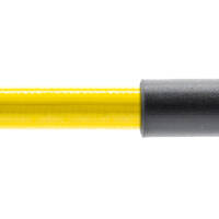 Stahlflex Bremsschlauch Gelb - mit Knickschutz
