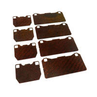 Carbon Hitzeschutz Brems Shims f&uuml;r Toyota GR Yaris 1.6 2020+