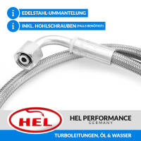 HEL Stahlflex Turboleitungen, &Ouml;l &amp; Wasser f&uuml;r Nissan Skyline R32, R33 GTST