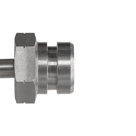 Drehbares Innengewinde mit NUT SW19 (Konvex/Konkav) M10 x 1.00 - Nr. 517 rechts