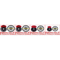 V-MAXX Sportbremsanlage 290mm für Opel Kadett E, Vorderachse