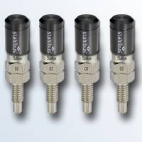 4er Set stahlbus Entlüftungsventil M6x1.0x16mm mit Kappe, Stahl
