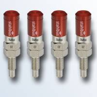 4er Set stahlbus Entlüftungsventil M6x1.0x16mm mit Kappe, Stahl